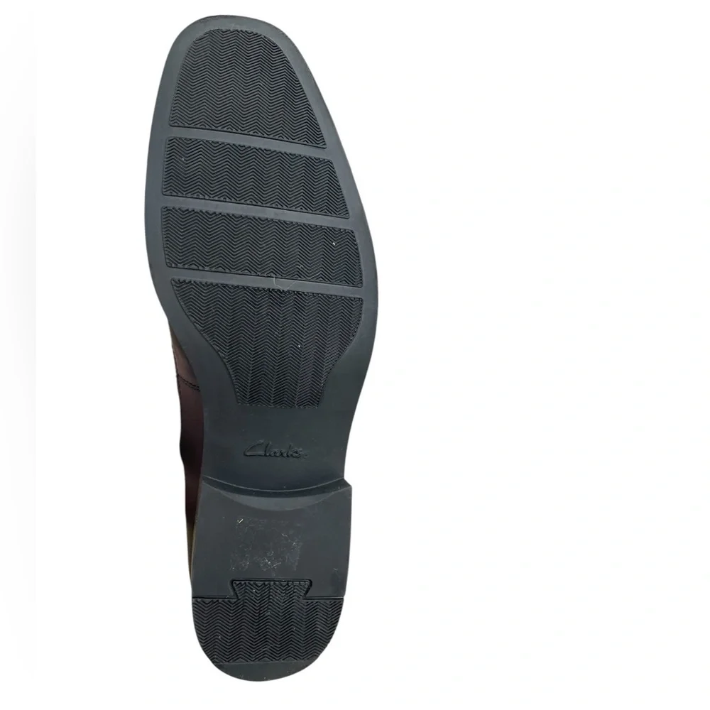 Clark’s‎ Tilden Free Black Leather Loafer, Size 12M, EUC